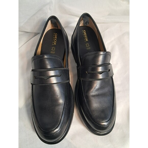 Geox Women's D16QRD Black Loafer Size EUR 42, US 11.5 NEW - Picture 6 of 12